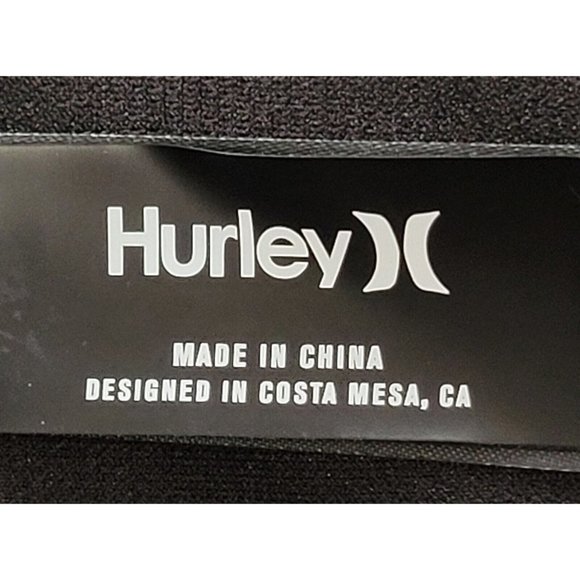 Hurley Sporty Women's‎ One Piece Swimsuit Size XL Black Strappy Back - Picture 9 of 16